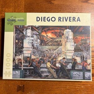 Diego Rivera 1000-Piece Artpiece Puzzle - Industrial Mural by Pomegranate